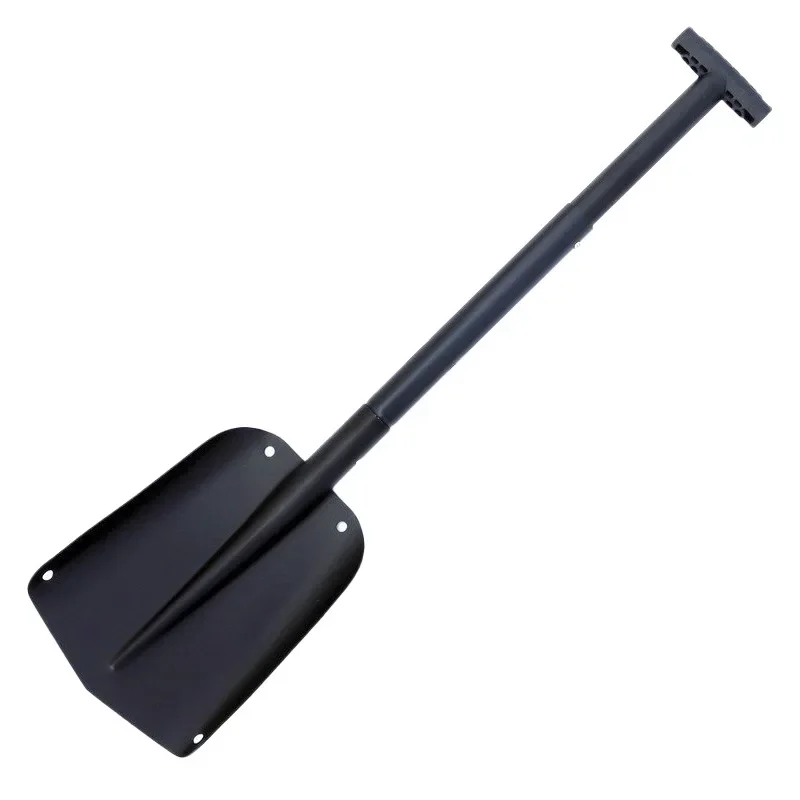 Factory Direct Compatible WithRetractable Outdoor Snow Shovel Aluminum Alloy Ice Shovel Winter Snow Remover Tool Camping Garden