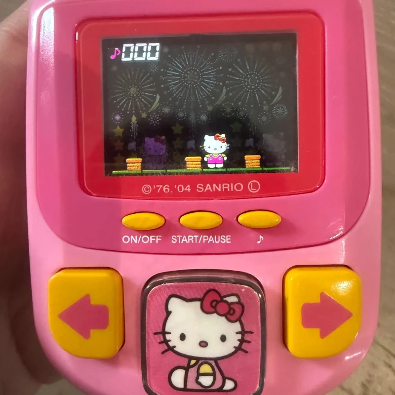 Sanrio LCD Gorgeous Game Hello Kitty Handheld Pixel Electronic Toy Kawaii Cartoon Anime Portable Retro Excellent Holiday Gifts view 6