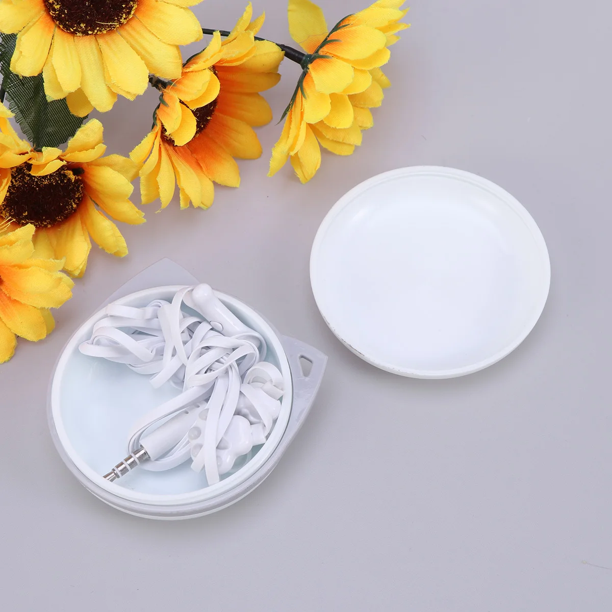 Kitten Claw Earphones Cartoon Headset For With Storage Box Birthday Christmas Gift Headphones Portable Audio Device