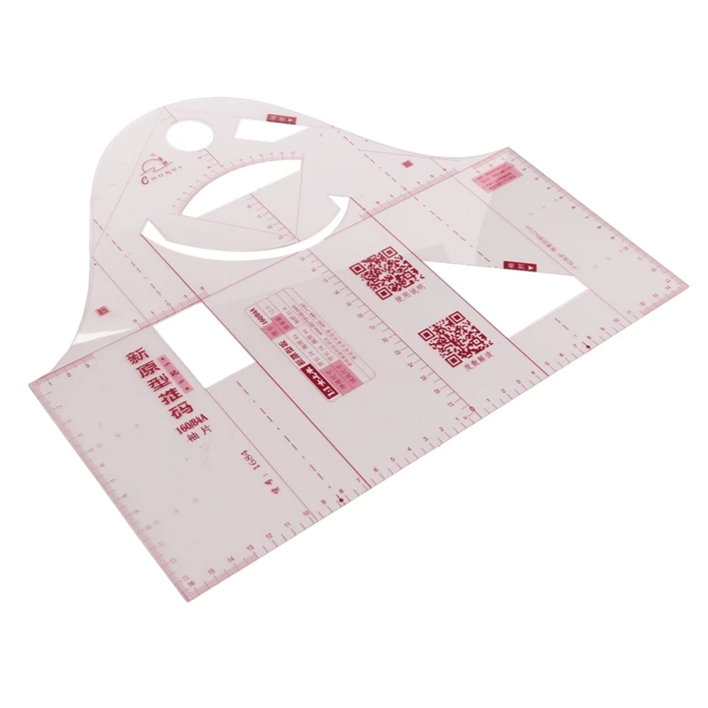 1:1 Fashion Cloth Design Ruler Crop Mold School Student Teaching Apparel Drawing Template Garment Prototype Ruler