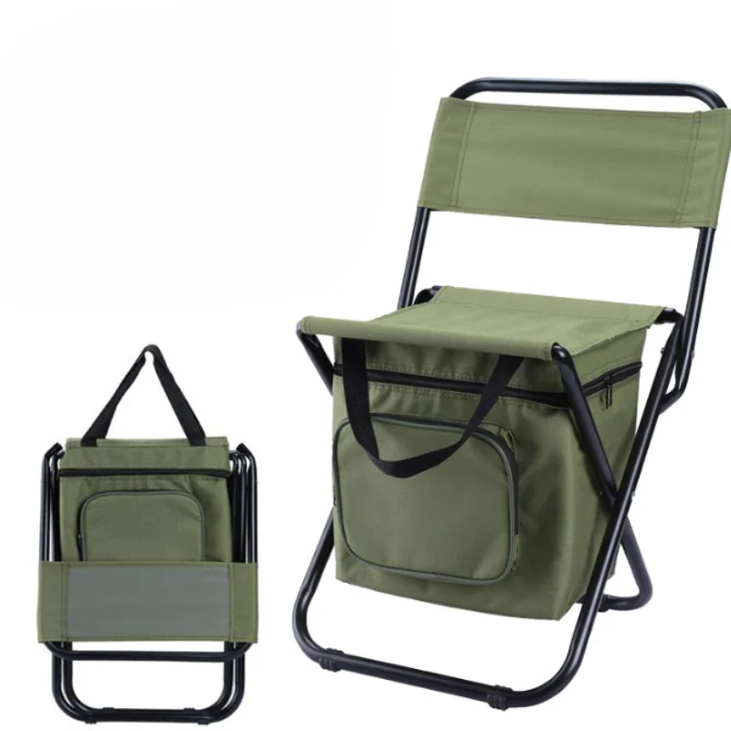 

Fishing stool Back chair Subway seat Folding portable Wild fishing Mazar Beach chair Art student Train folding stool