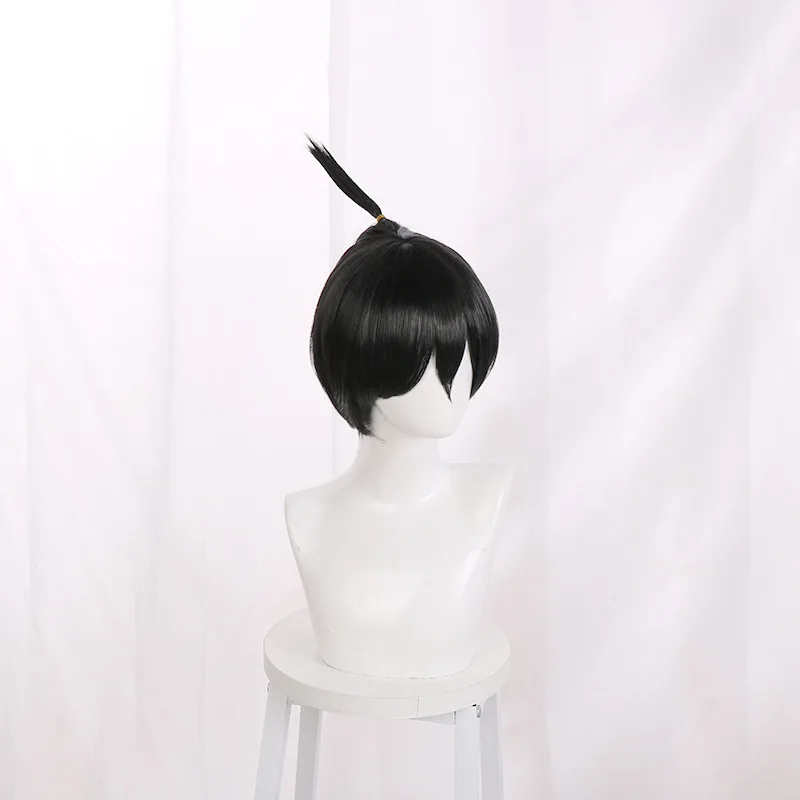 전기톱 남자 초가을 코스프레 가발, 원피스, 스파이크 헤어 스타일