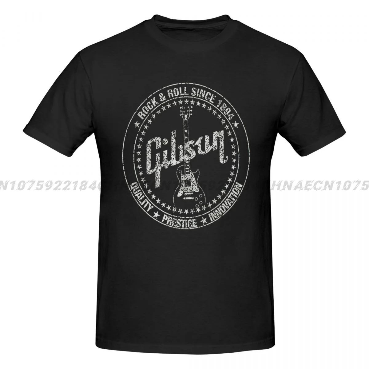 Gibson 1894 For Men Women T Shirts Rock Fashion Tees Short Sleeve Crew Neck T-Shirts Cotton Birthday Present Clothes