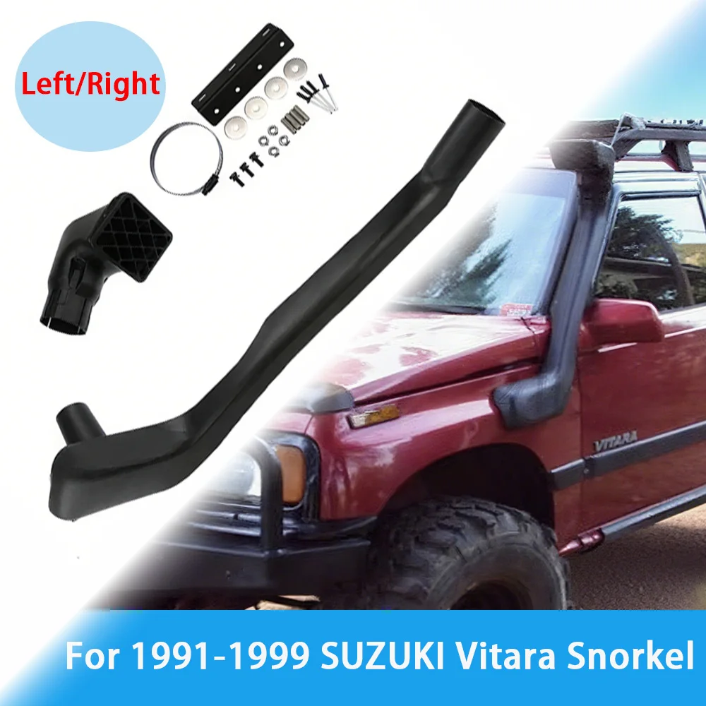 

4x4 Car Snorkel Air Intake Wading Hose For Suzuki Vitara 1.6L Petrol G16B 4WD 4x4 1991-1999 Left/Right Side Car Accessories Body