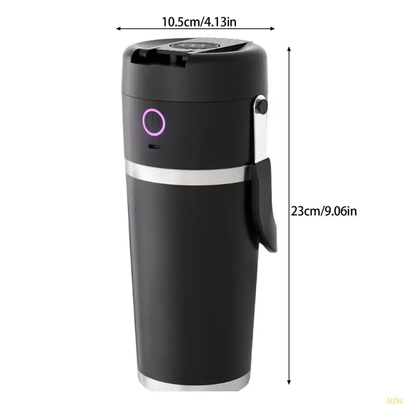 A0NC Wireless Mixer Cup 6000mah خلاط قابل لإعادة الشحن لصانع عصير الصالة الرياضية المحمولة