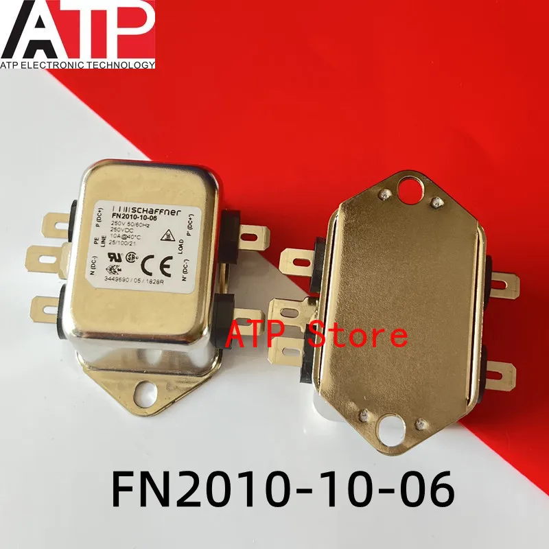 1PCS FN2010-10-06 Power Filter 10A FN2090-10-06 Single Phase Filter 10A 110V-250V Integrated Chip IC Original Inventory