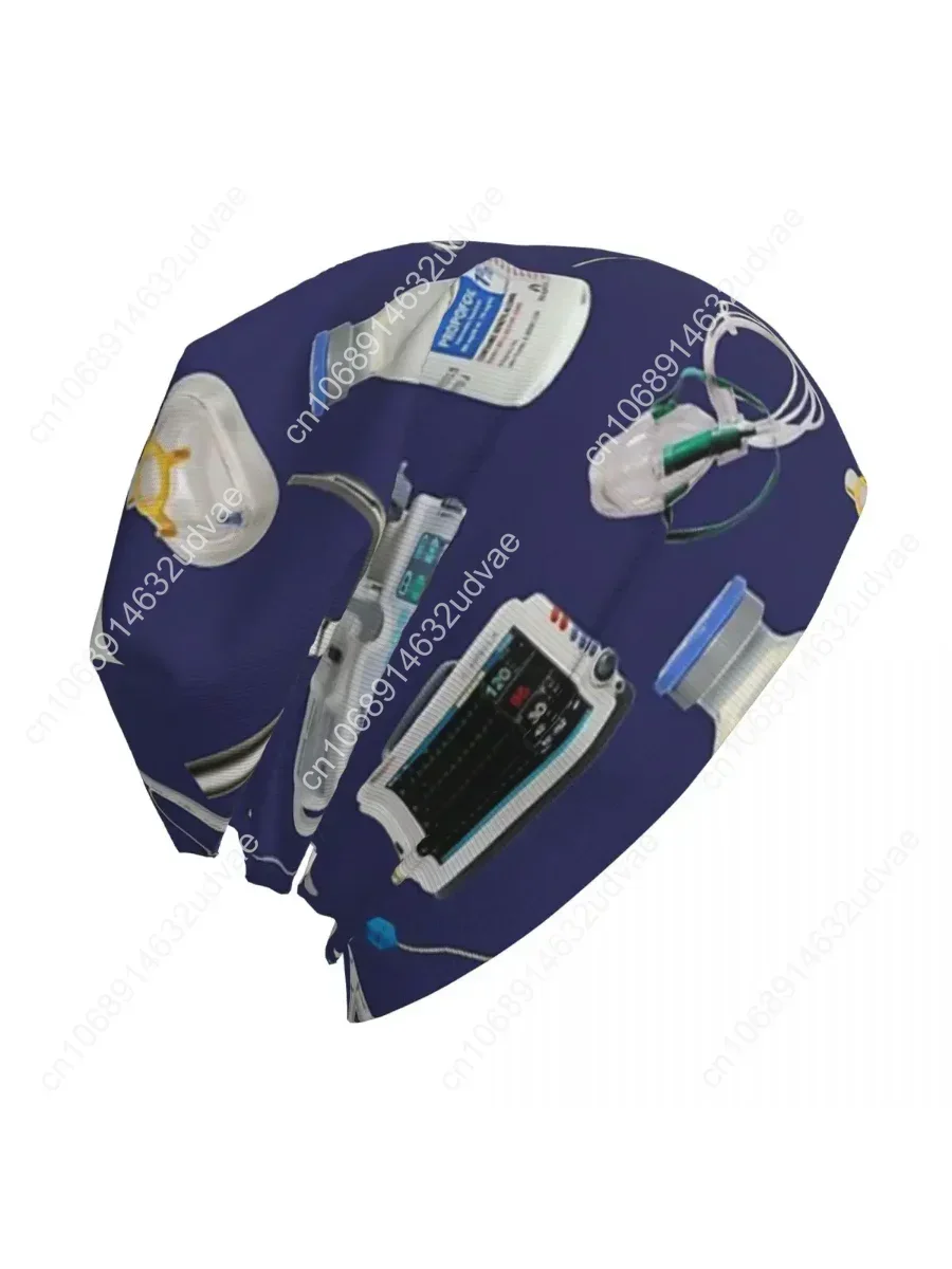 

Tools Of The Trade SPACE BLUE Anesthesia Doctor 1 Knitted Hat For Men And Women Gift Unisex winter Warm Brimless Urinal Hat