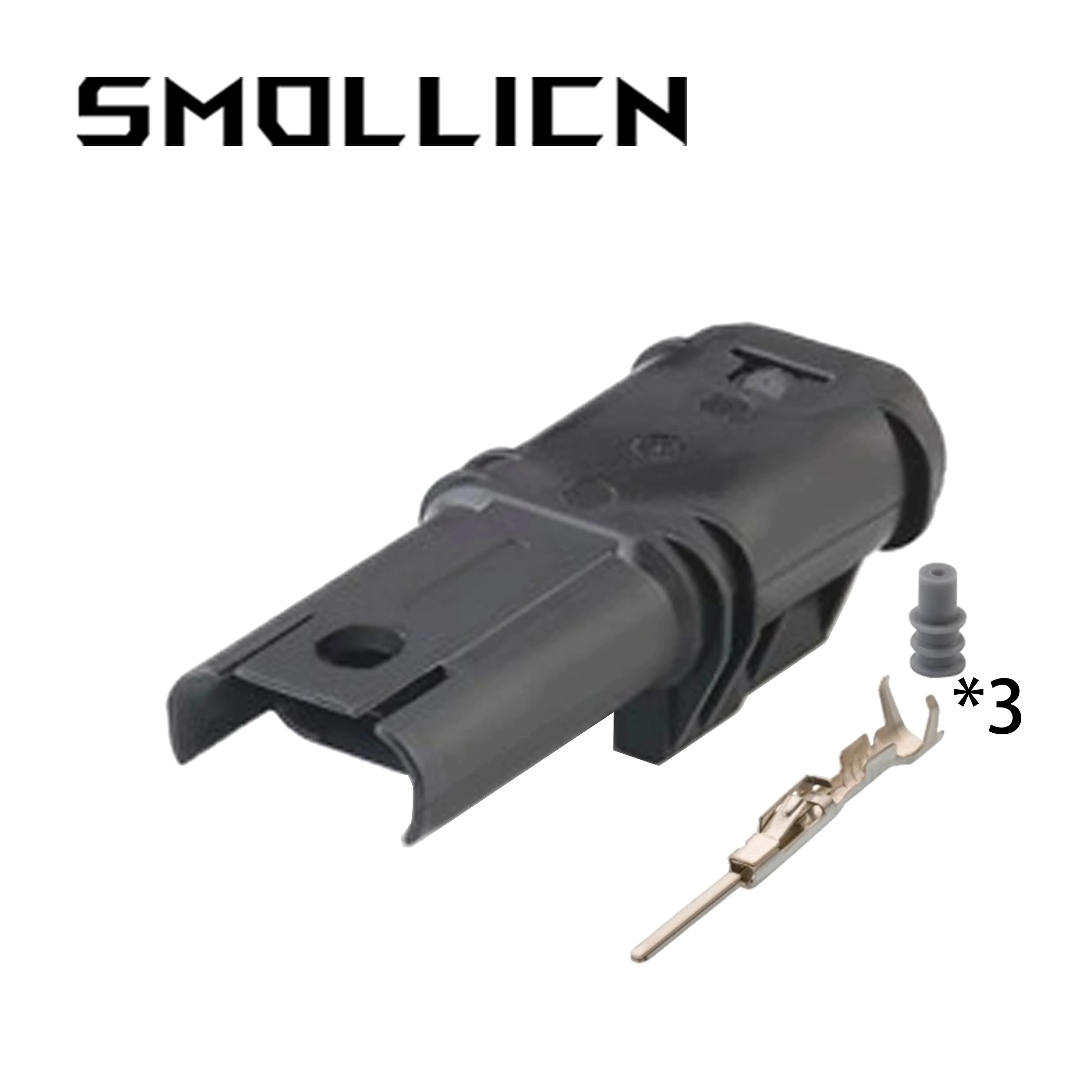 1 Set 3 Pin 872-405-501 872-837-506 Male Female Auto Door Handle Connector Turn Signal Wire Harness Plug For BMW