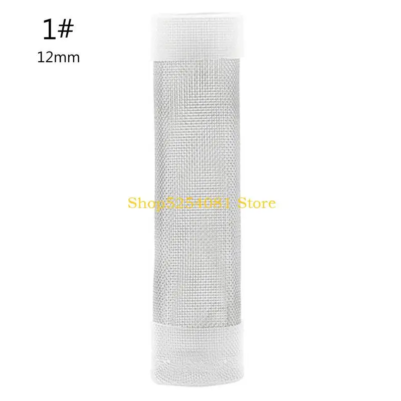 AXYC Fish Protective Mesh Cover Aquarium Inlet Filter Accessories Filter Guard 12/16/25mm Aquarium Trachea Stainless Steel