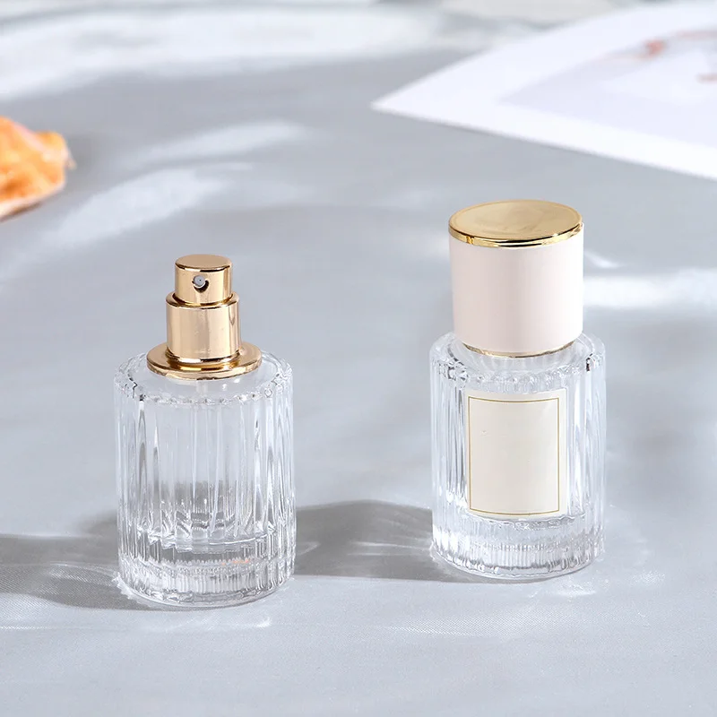 30/50ML Transparent Perfume Bottles Travel Pocket Glass Spray Bottles Empty Bottles Mist Spray Perfume Bottle Dispenser Atomizer