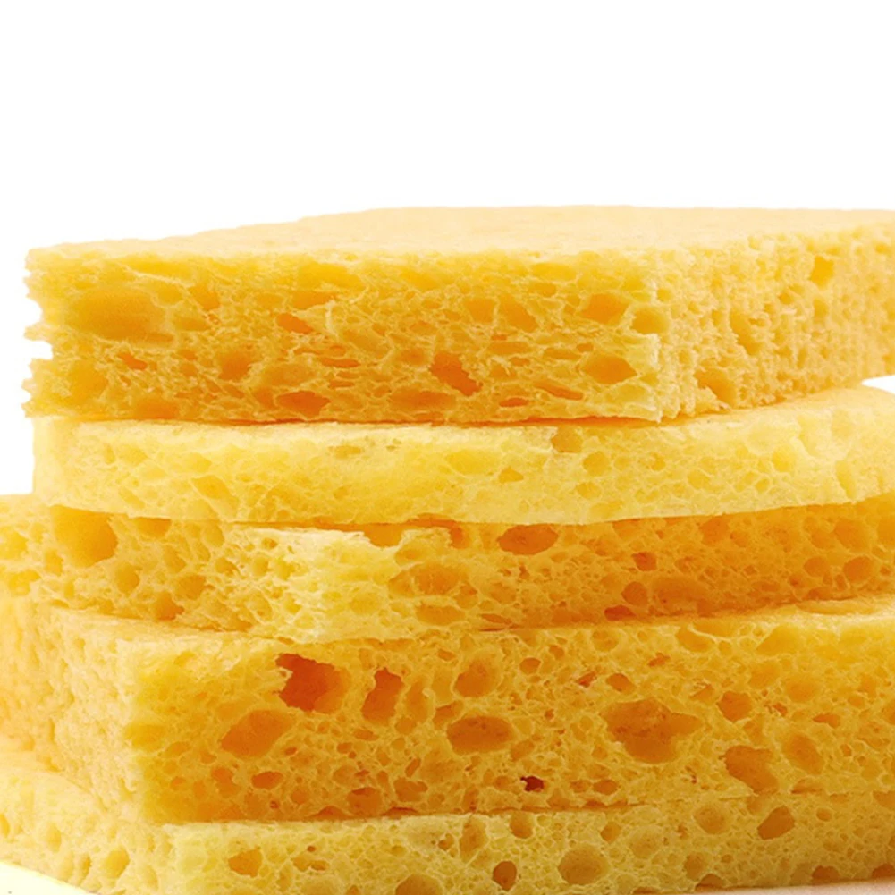 Sostituisci la tua vecchia spugna con 10 spugne detergenti resistenti alle alte Temperature per punte di saldatore forte assorbenza