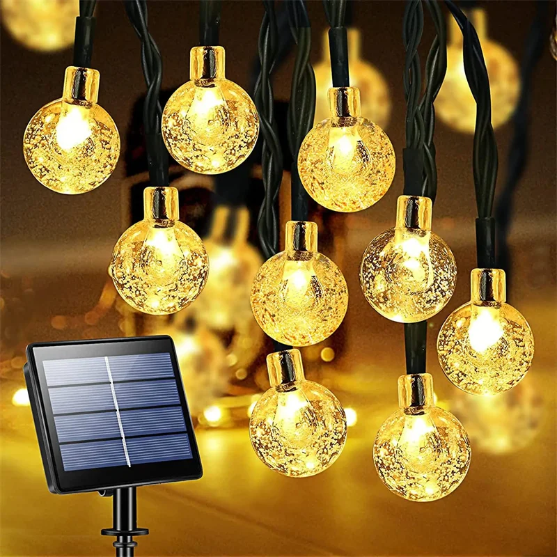 

200 LED Solar Fairy Lights String Light Outdoor 22M IP65 Waterproof Garland Christmas Decoration Wedding Lamp Garden