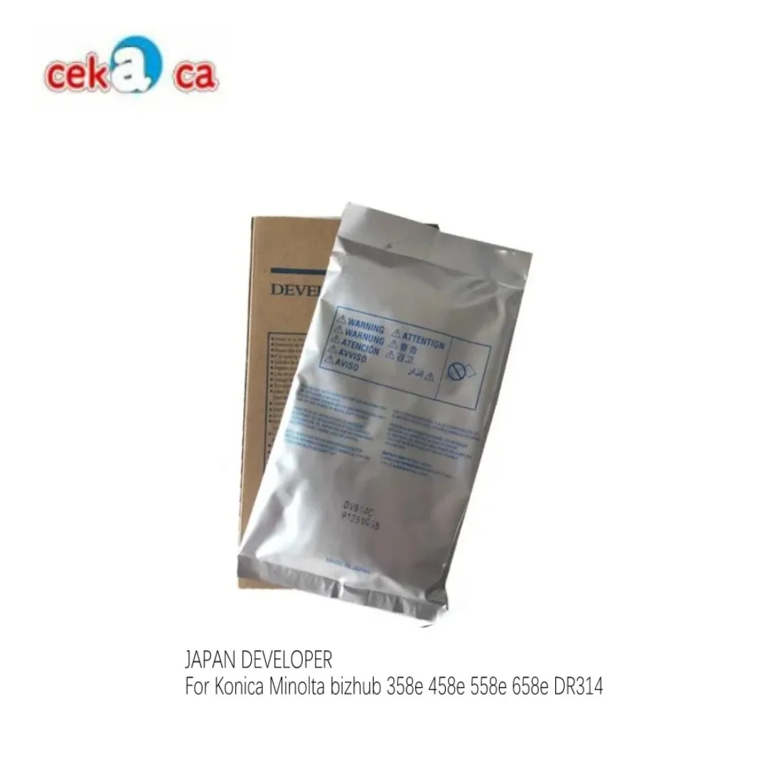 

1 шт. японский проявитель для Konica Minolta Bizhub 368e 458e 558e 658e Dr314 Dv619 барабанный тонер