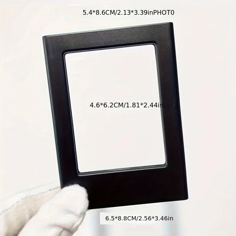 3Pcs Set Instax Mini Magnetic Photo Frame | Fridge Magnet Card Holder Creative Ins Style Kawaii Fix 3 Inch Instant Film Picture