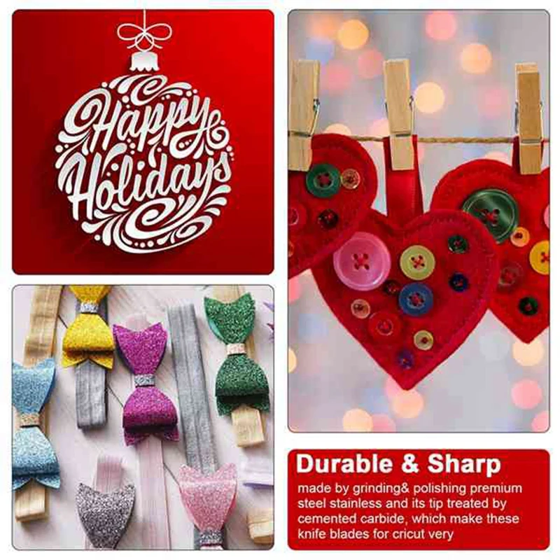 25Pcs 45 Degree for Roland Cutting Plotter Vinyl Cutter Knife Blade Blade High Hardness Tungsten Carbide Machine Tool