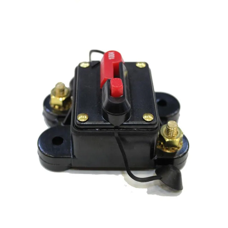 Imagem -03 - Comutação de Recuperação Automática do Carro Carro Bicicleta de Áudio em Linha Fusível Suporte do Fusível Disjuntor dc 1224 v 10 Peças Lote 60300a
