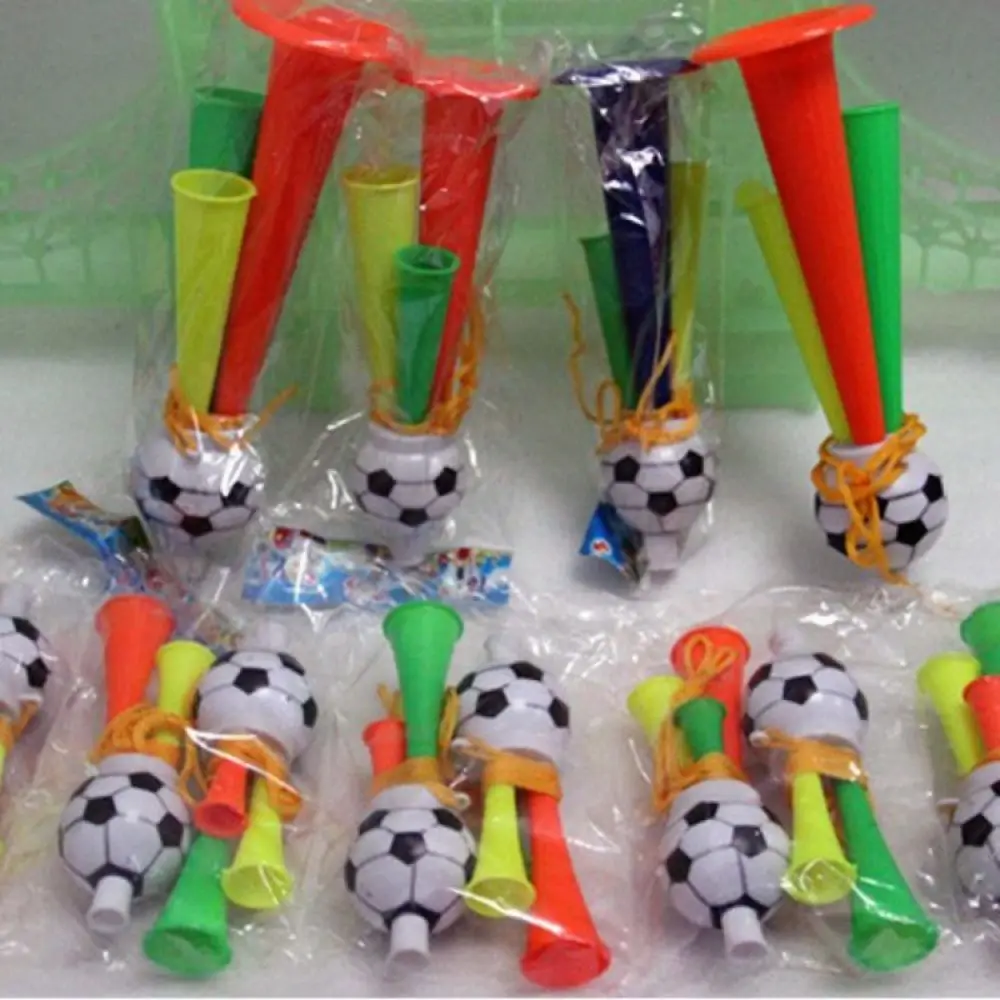 Simplicity Plastic Air Horns Wear-resistant Fall Prevention Soccer Fan Trumpet Three Tones Durable Football Noise Makers