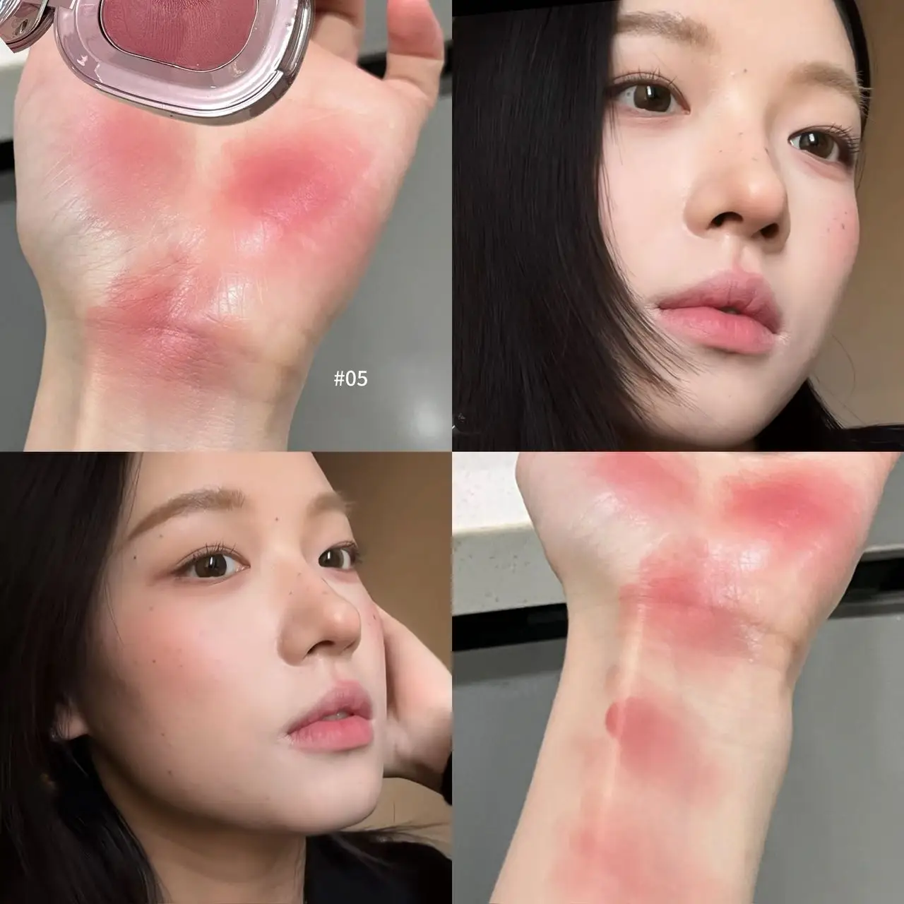 Herorange Soft Matte 3-in-1 Cream Multi-Use for Lip Cheek Eye Long Lasting Daily Makeup Holiday Gift