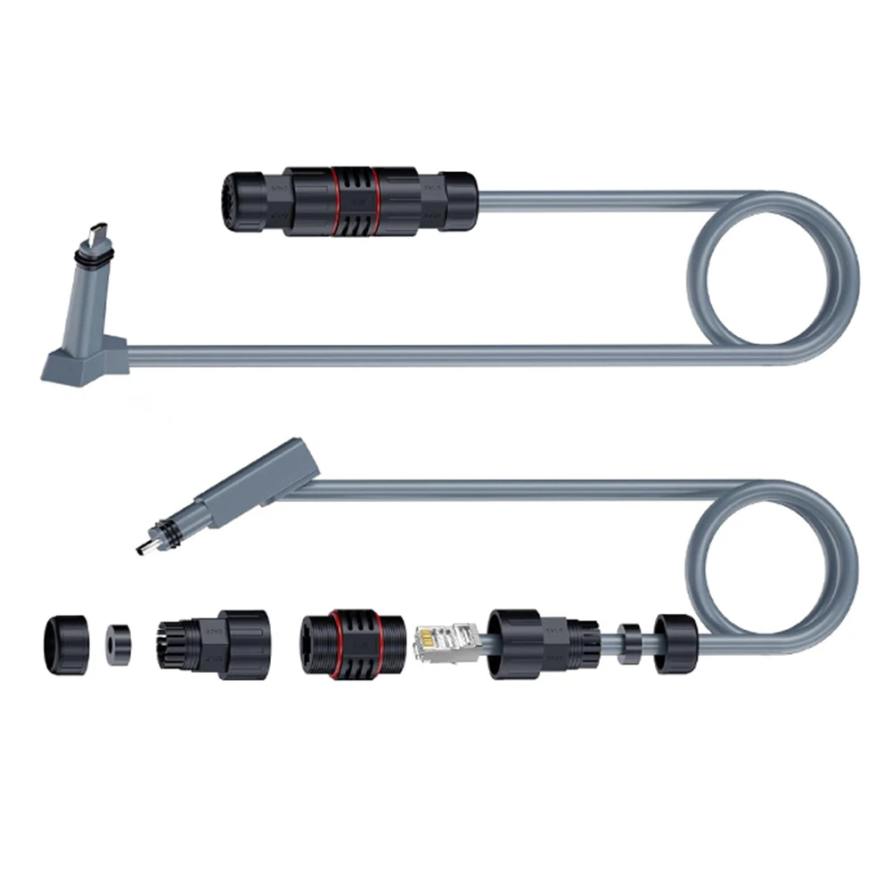 

Комплект из 2 адаптеров Ethernet для Starlink Gen2/V2: угловой и прямой, для подключения к роутеру и антенне