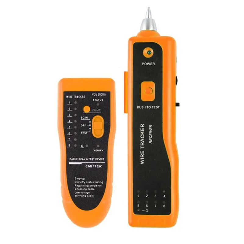 ABWP-High Precision Network Cable Tracker Digital Signal Network Cable Tester Noise-Free
