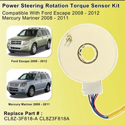 Steering Column Rotation Sensor w/ Alignment For Ford Escape 2008-2012 Repair Part OEM # CL8Z-3F818-A CL8Z3F818A