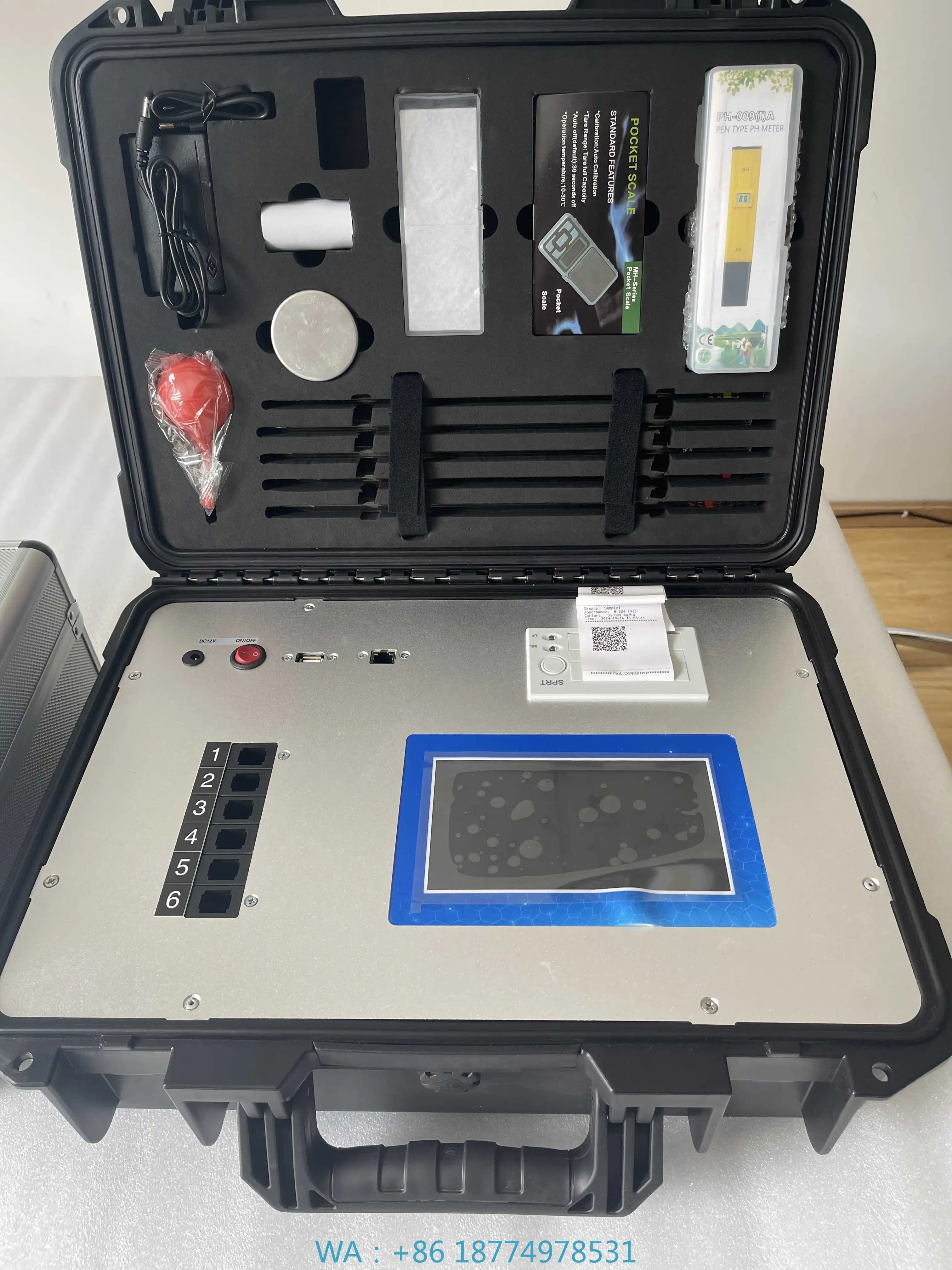 Soil Nutrition Analyzer Testing Equipment Npk Soil MeterSoil Nutrient Tester LTY-6CP