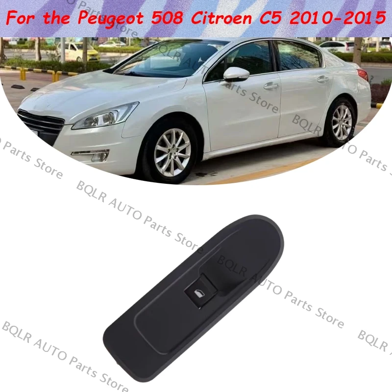 

Для Peugeot 508 Citroen C5 2010 2011 2012 2013-2015 98080732ZD Новая правая передняя черная кнопка подъема стекла доступна