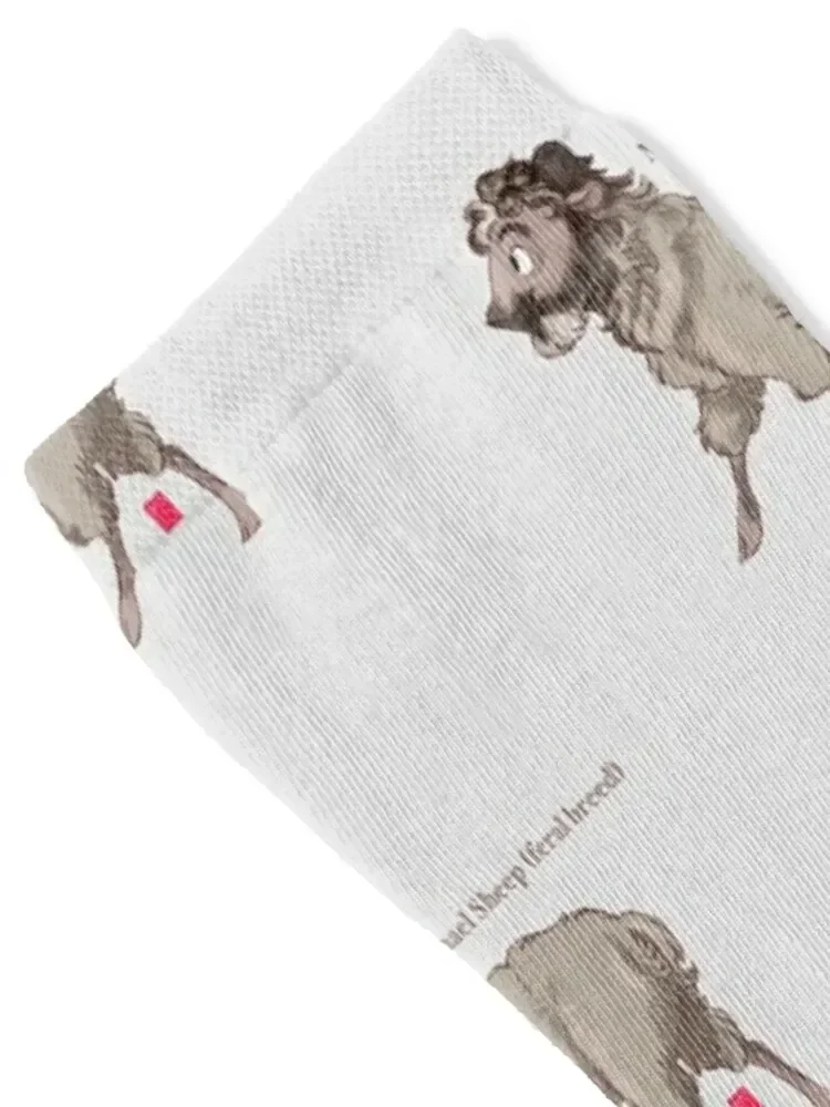 Michael Sheep Socks professional running essential retro Climbing Woman Socks Men's