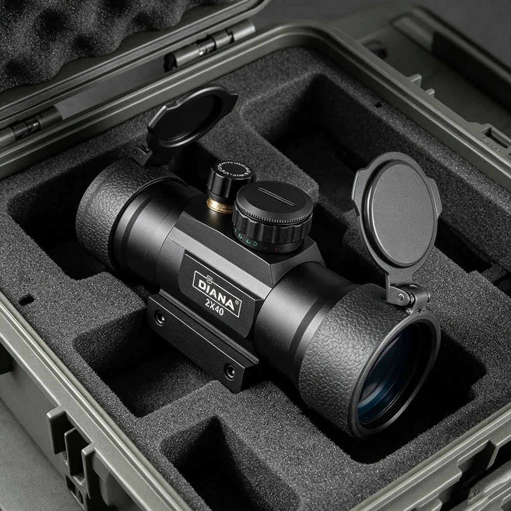 tactical-optical-telescope-with-high-clarity-2x40-diana-red-and-green-dot-shock-resistant-for-outdoor-use-high-quality
