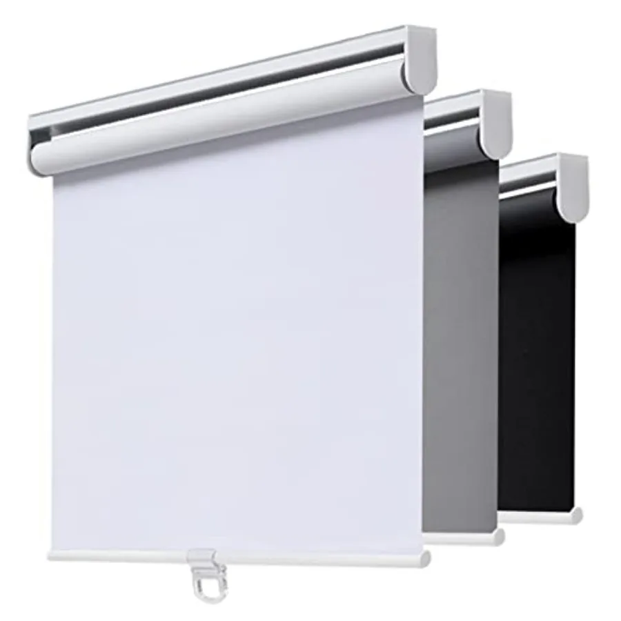

Cordless Roller Shades out Blinds for Windows Room Darkening Rolled Up Shades with Spring System, UV Protection Window Shades D