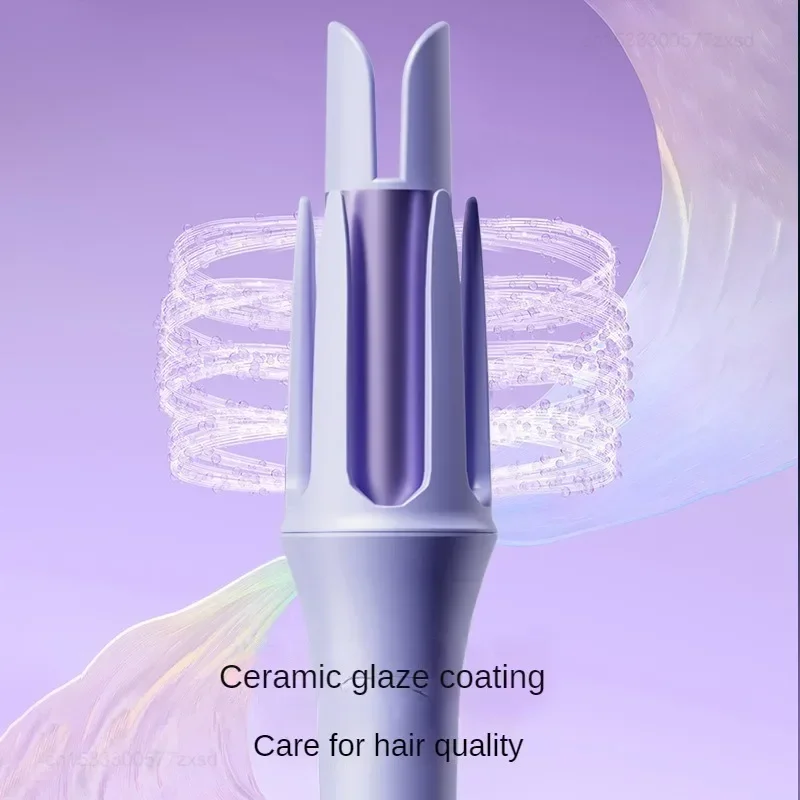 32mm Automatic Hair Curling Stick Big Wave Full Auto Rotating Ceramic Hair Roller Curly Hair Home Professional Styling Tools