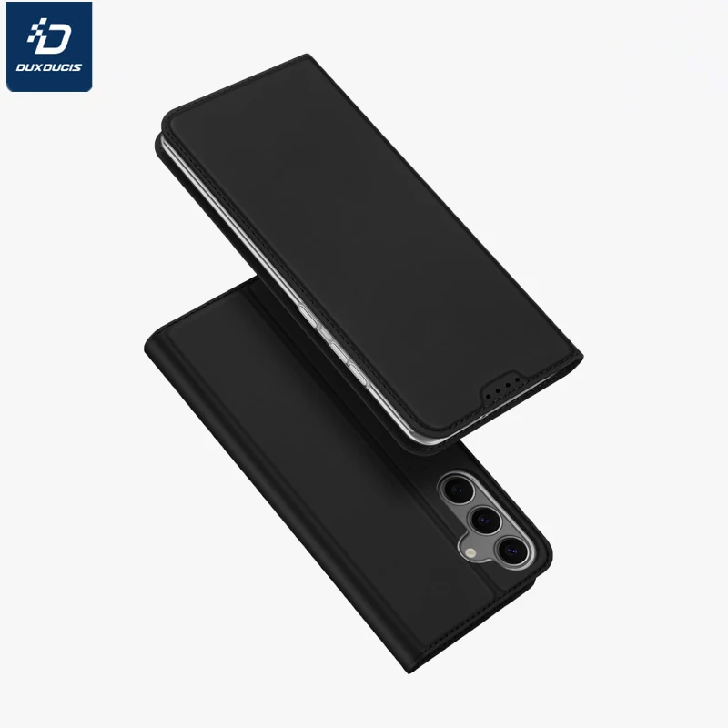 

DUXDUCIS luxurious Flip ultrathin Leather Wallet Cace For Samsung Galaxy S24 Magnetic skin Card Slot Fall prevention Phone Cover