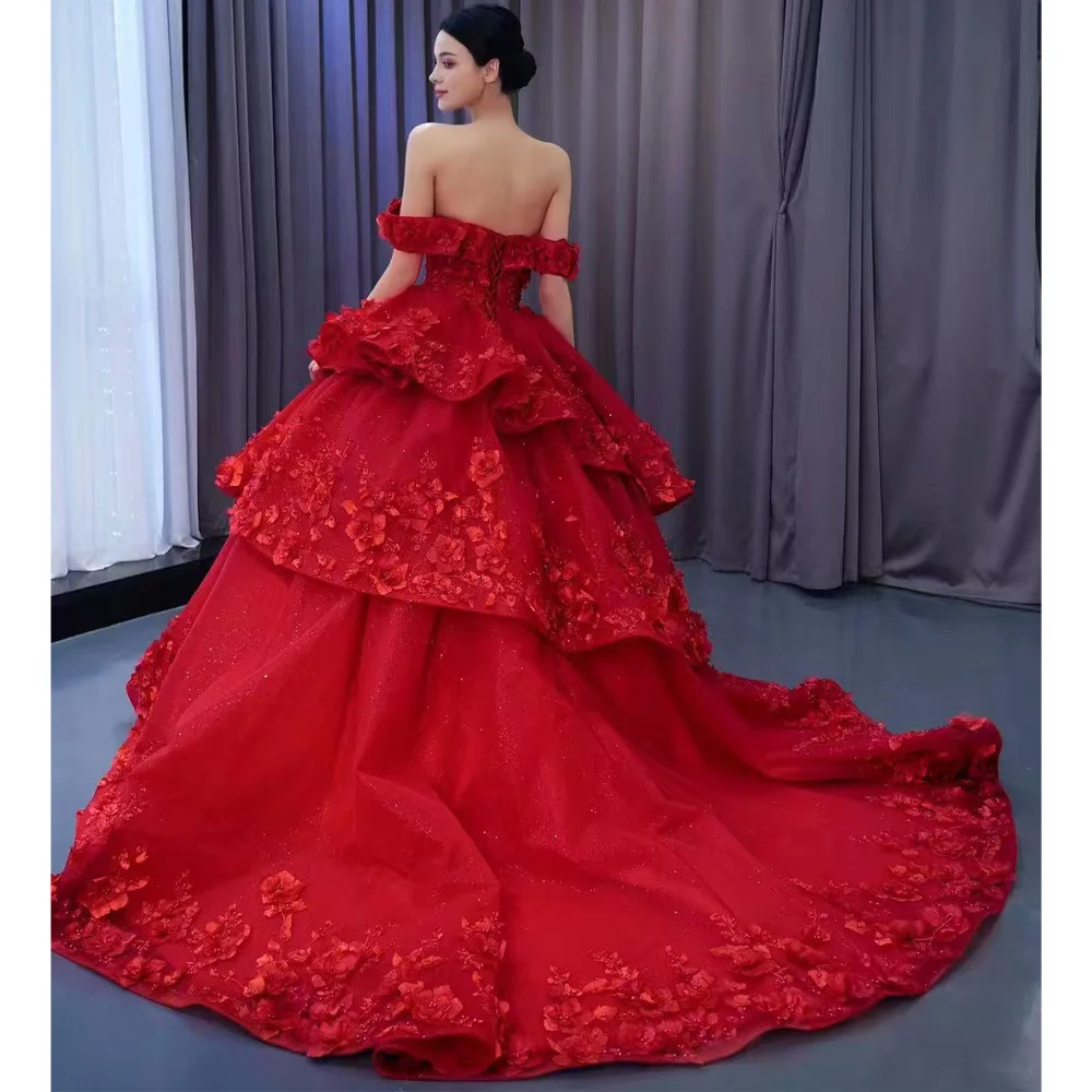 Sukienka Quinceanera Princess Green, bez ramiączek, z odkrytymi ramionami, sznurowana z tyłu, z aplikacjami, z możliwością dostosowania rozmiaru, idealna na specjalne okazje.