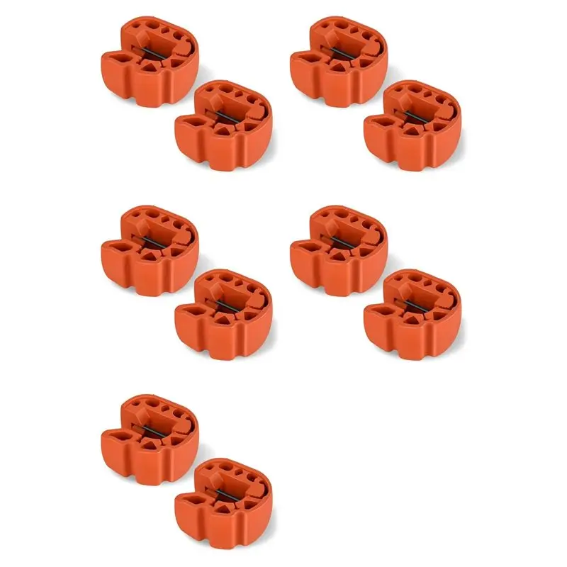 10Pcs Snap In Bumpers/Fenders Fits For Sea-Doo 295100418 Tear Resistant Material Jet Ski Bumpers