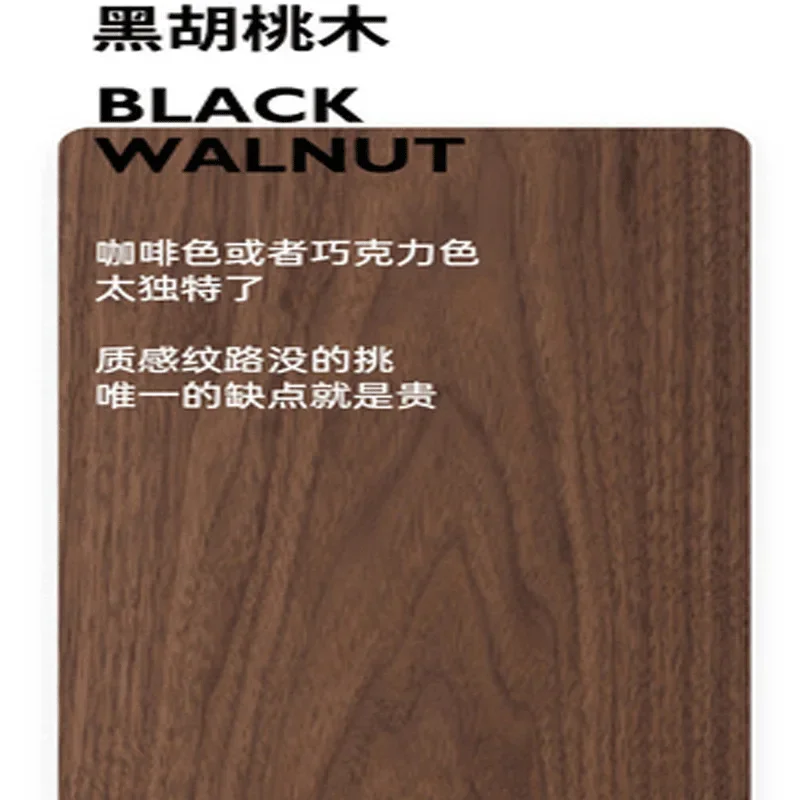 طاولة قهوة مستديرة من الخشب الصلب بالكامل من خشب الكرز، طاولة جانبية لأثاث شقة صغيرة حديثة وبسيطة #2