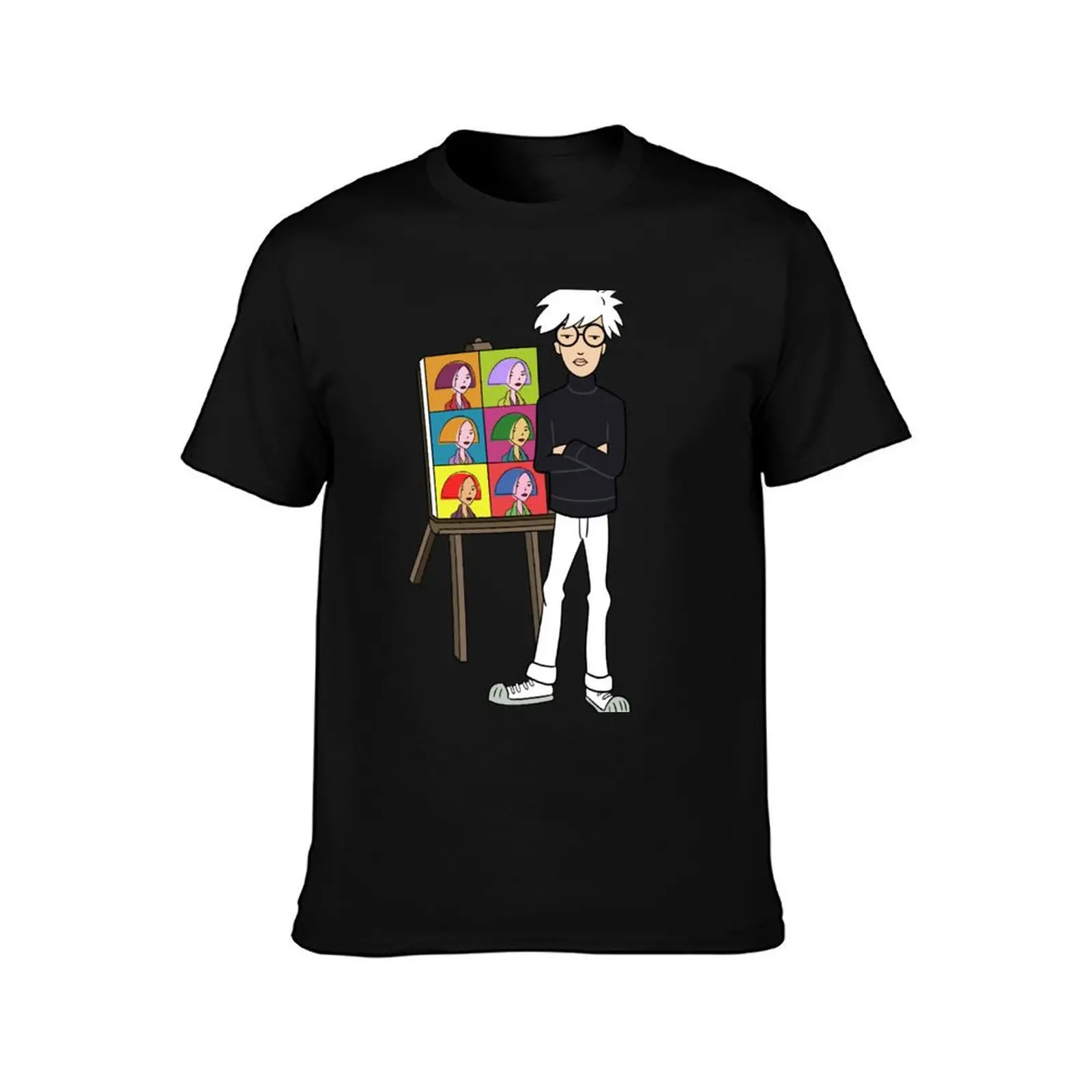 Daria Warhol T-Shirt graphic tee shirt blanks anime mens graphic t-shirts