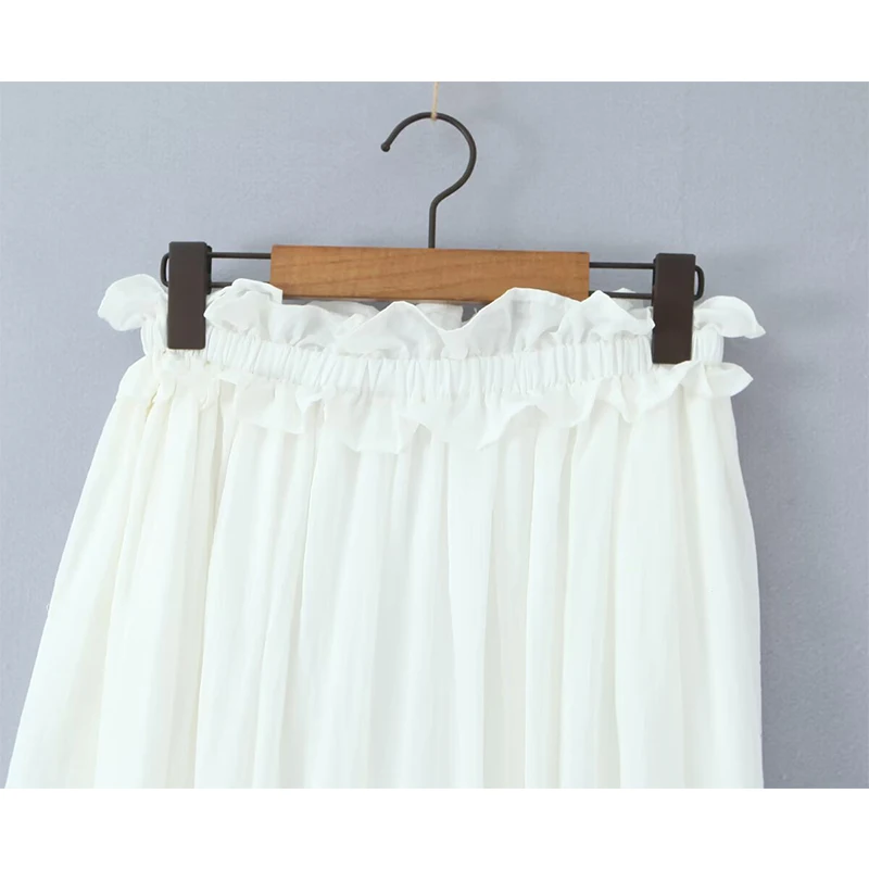 セクシーなレースのパッチワーク、伸縮性のあるウエストの白いブルマパンツ、女性用、2026年ホリデーカジュアル、ゆったりとした夏のズボン