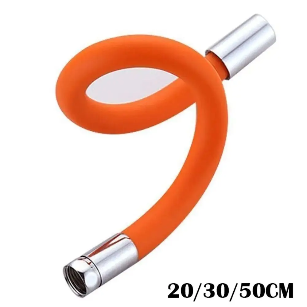 Water Tap Accessories Faucet Extender Pipe Wash Basin 360° Rotating Lengthening Tube Free Bending Rotatable Flexible Hose