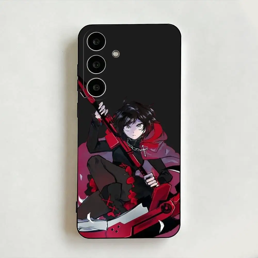 Ruby Rose Phone Case For Samsung Galaxy A73,A72,A71,A70,A53,A52,A51,Others Soft Black Shell ll