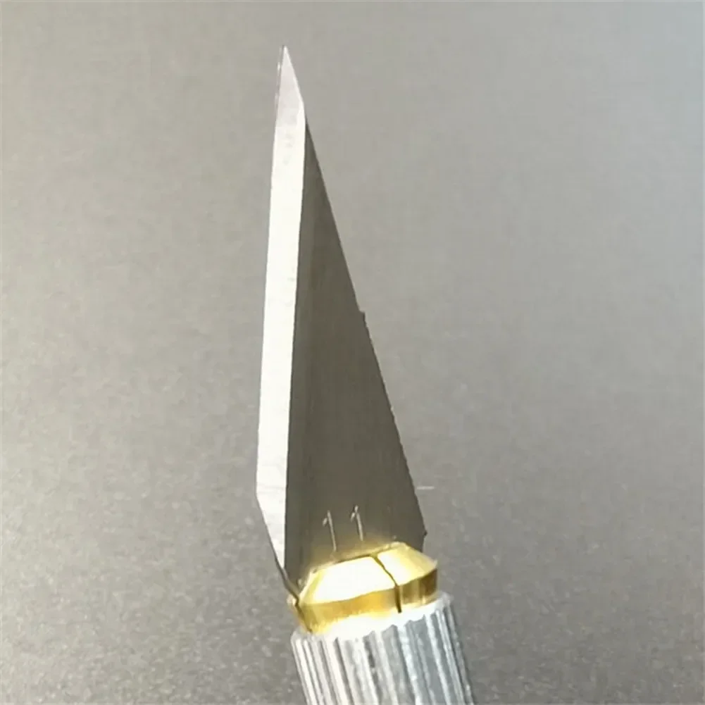 50/100pcs #11 Scalpel-Knife Blades Stainless Steel Engraving Metal Wood Carving-Knife Replacement Craft Blades