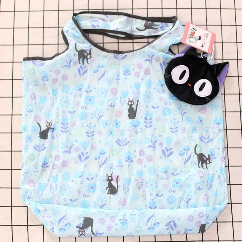 애니메이션 만화 접이식 쇼핑백 두꺼운 나일론 대형 토트 재사용 가능한 폴리 에스터 휴대용 어깨 여성용 핸드백 접이식 주머니