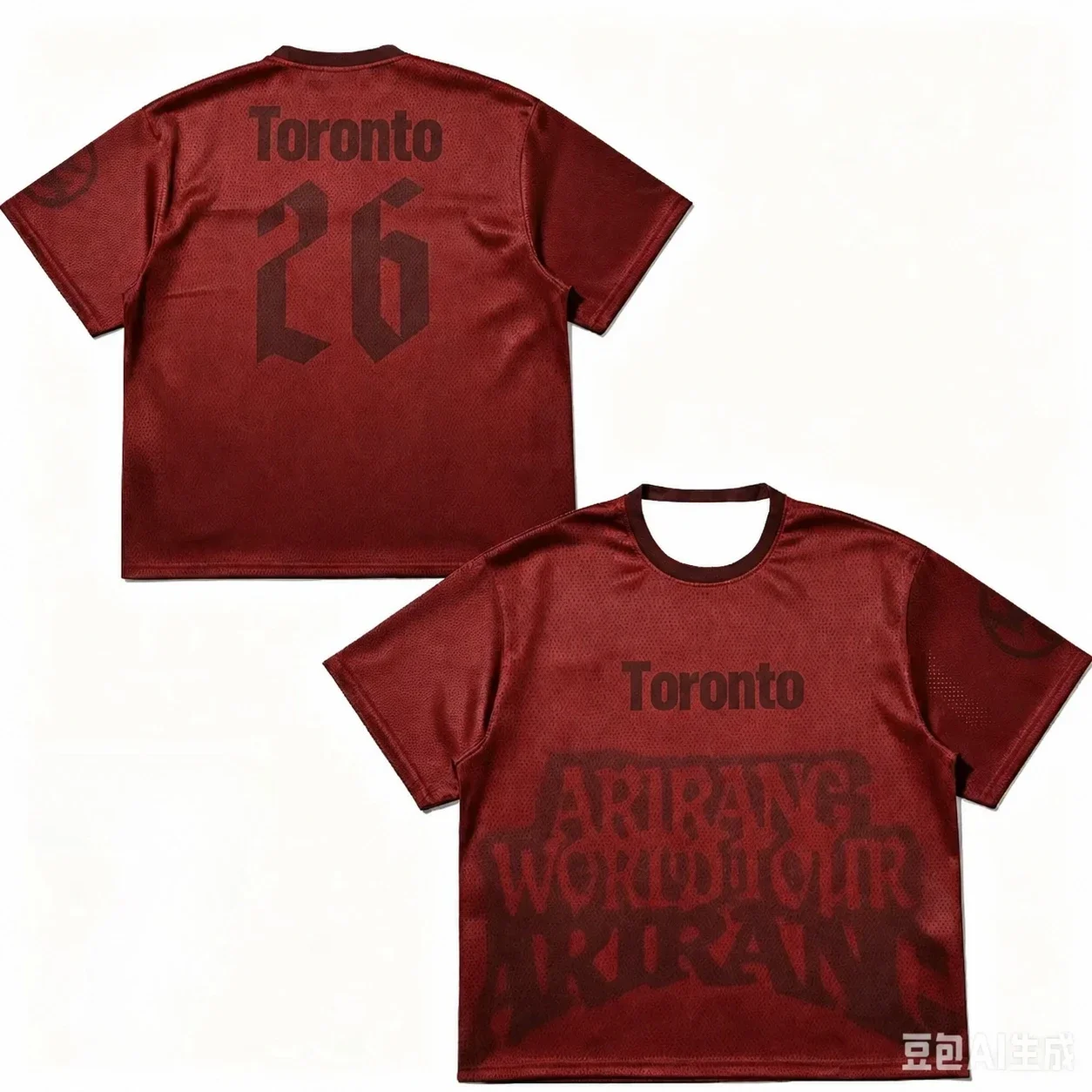 Sommer Arirang Tour City Jersey T-Shirt Sport Fußballtrikot Oberteil Herren Freizeit T-Shirt Atmungsaktives Kurzarm-Oberteil für Männer und Frauen – Detail 3