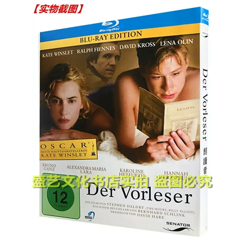 

BD Blu-ray Award Winning Drama Film The Reader 2008 High Definition 1080p Full Version Kate Winslet