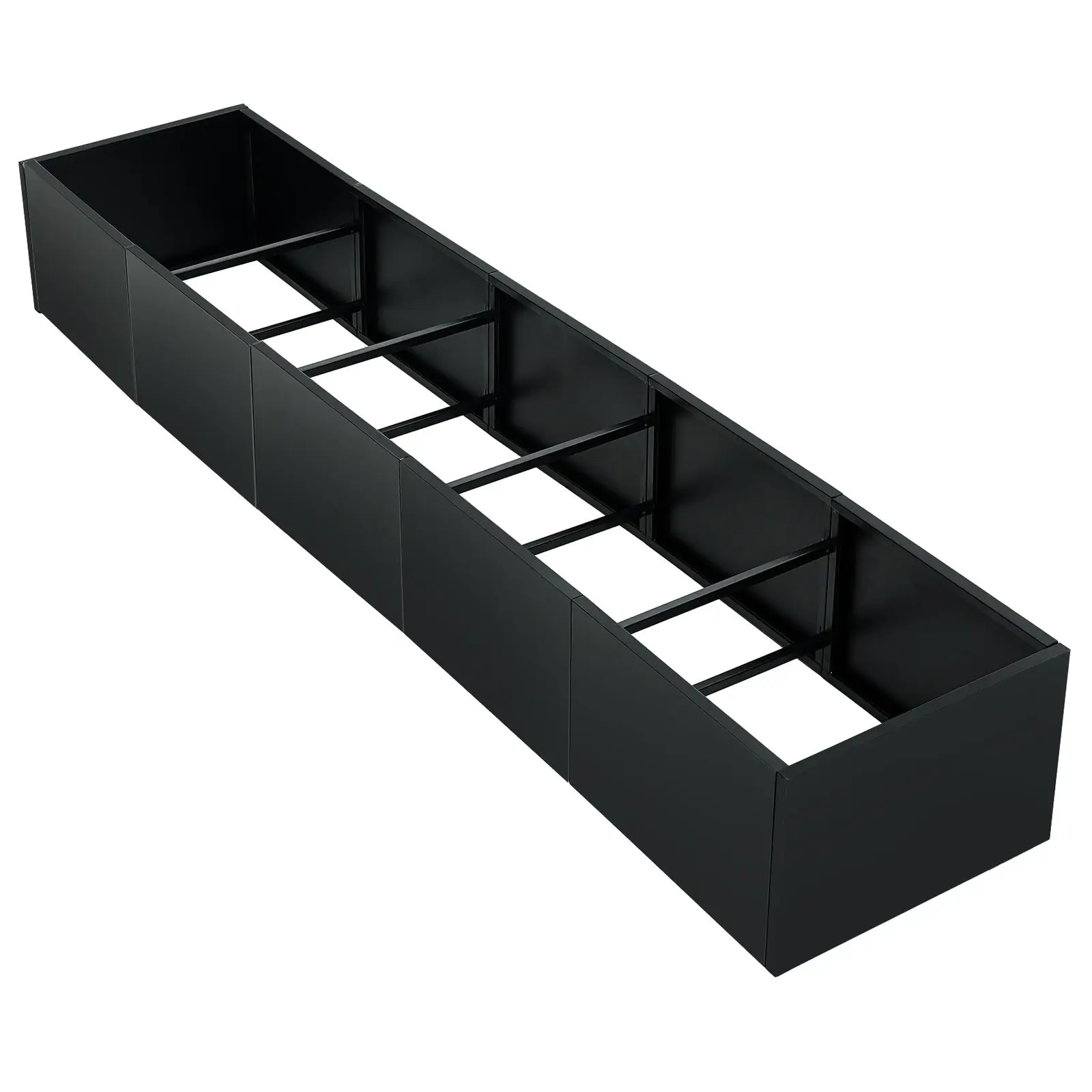 

Sturdy Steel Planter Box Measuring 70.08X20.47X11.81inch Featuring a Tool-Free Snap Assembly, Designed to Withstand The Elements