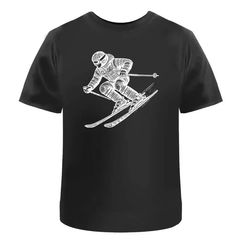 

Downhill Skier' Cotton T Shirt Ta047664