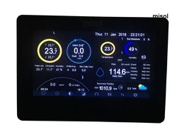 Misol-ワイヤレス気象ステーション (ディスプレイ),wifi接続,Webへのデータのアップロード,Hp2550
