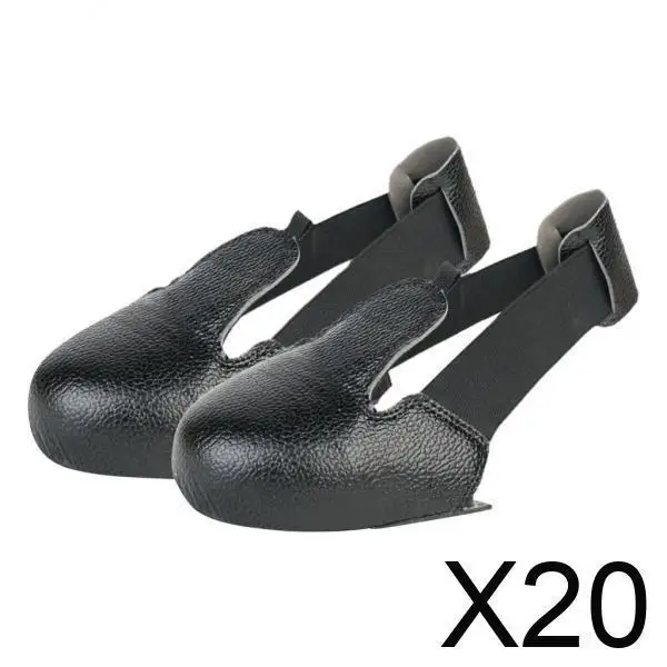 

Anti Slip Toe Leather Overshoes Cover Adjustable Strap Steel Cap Protective Shoes for Work Foot Protection