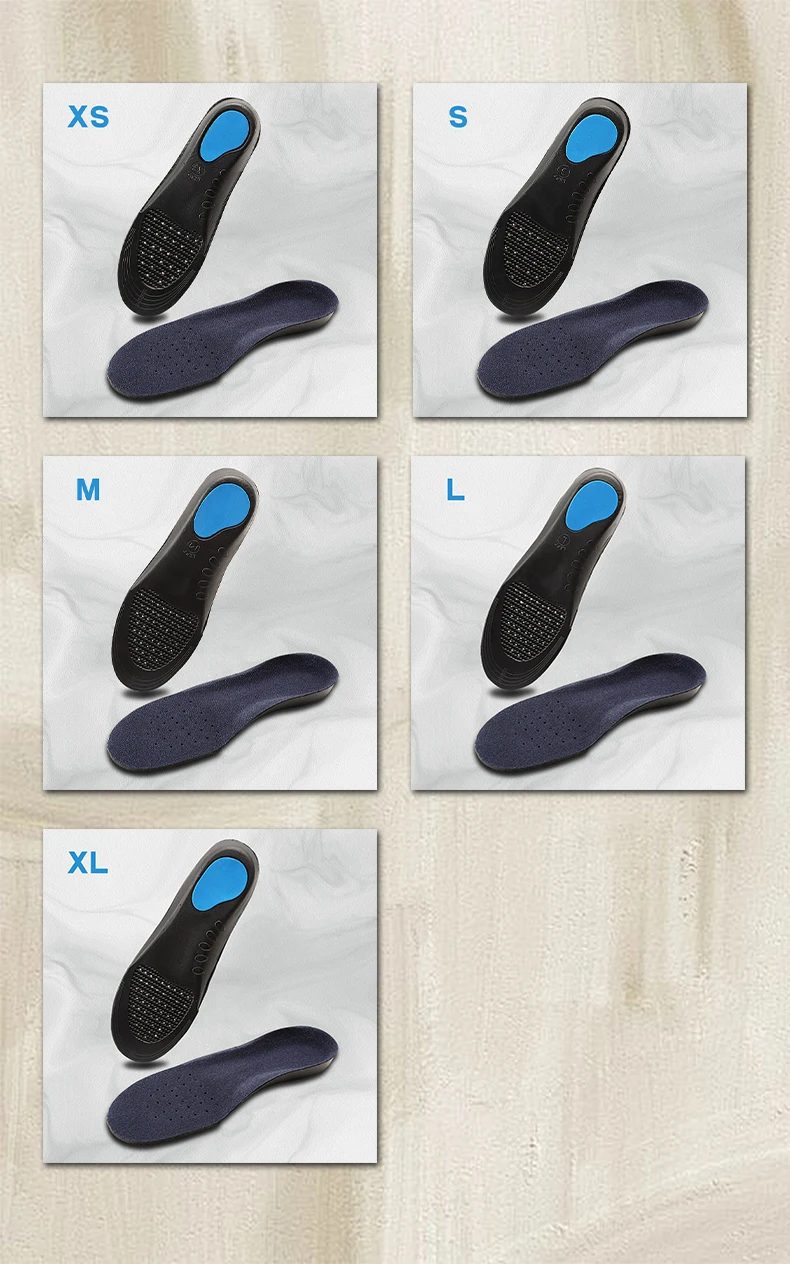 1 Paar orthopädische Schuheinlagen aus EVA-Material, mit Fußgewölbestütze, für Männer und Frauen, bequeme Schuhpolster für alle Schuharten. – Detail 10