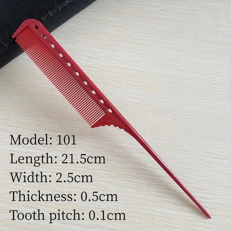 Pointed Comb Hair Salon Hairdresser Comb Hairstylist Steel Needle Pointed Tail Combs Barber Shop Professional Styling Hairbrush