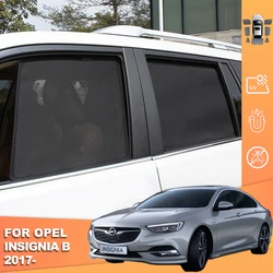 For Opel Insignia B Sedan Z18 2017-2021 Car Sunshade Shield Front Windshield Frame Curtain Rear Side Window Sun Shade Visor